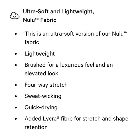 lululemon athletica Black Nulu square neck bodysuit size small NWT - Picture 2 of 9